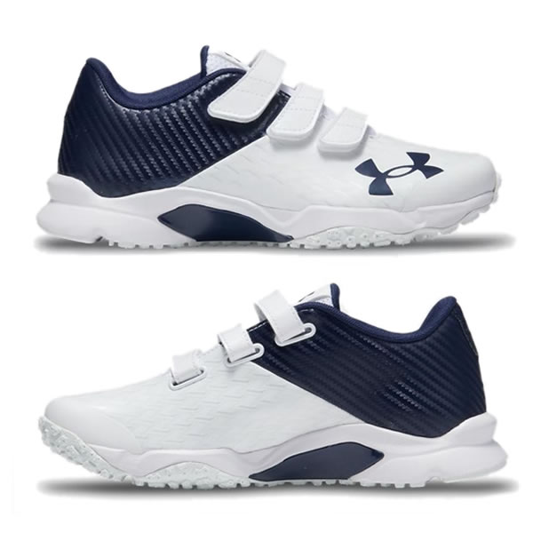 アンダーアーマー（UNDER ARMOUR）　3025679　102　野球　トレーニングシューズ　ジュニア　UA エクストリーム トレーナー ワイド　22SS＜今ならナンバーシールプレゼント中！＞