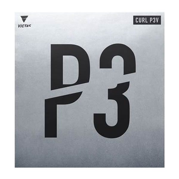 VICTAS（ヴィクタス）　220020　0020（ブラック）　卓球　ラバー　カール P3V CURL P3V 粒高　22SS(4)