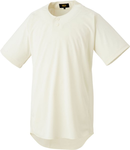 ＜限定クーポン発行中 2/10 01:59まで お買い物マラソン＞ ZETT（ゼット） BOT721L 3100 野球 ベースボールシャツ ビッグシルエットシャツ アイボリー 22SS