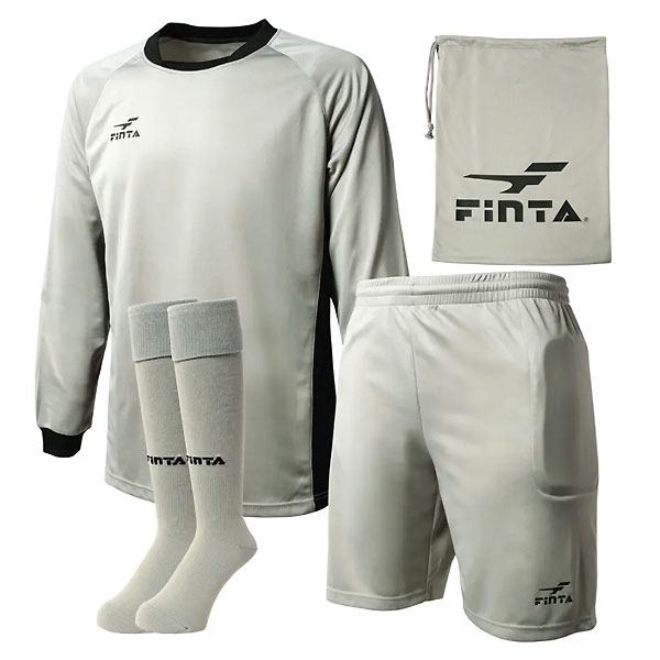 フィンタ(FINTA) FT5985 0200 サッカー GKウエア ジュニア キーパー3点セット 収納袋付き 22FW