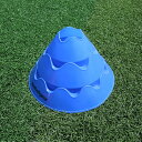AirGoal(エアゴール) TKBZD02 BLU サッカー トレーニング用品 トレーニングマーカー 10枚1セット 21SS(4)