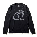 スポルディング （SPALDING）　SMT22183V　1020　バレーボール　ロングスリーブTシャツ ファスト S　22FW