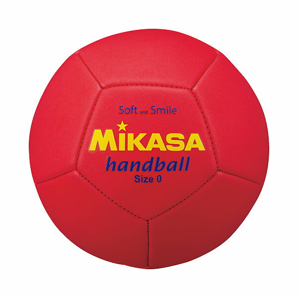 ミカサ（MIKASA）　STPEH0R ハンドボール ボール スマイルハンドボール 0号球 レッド 22SS