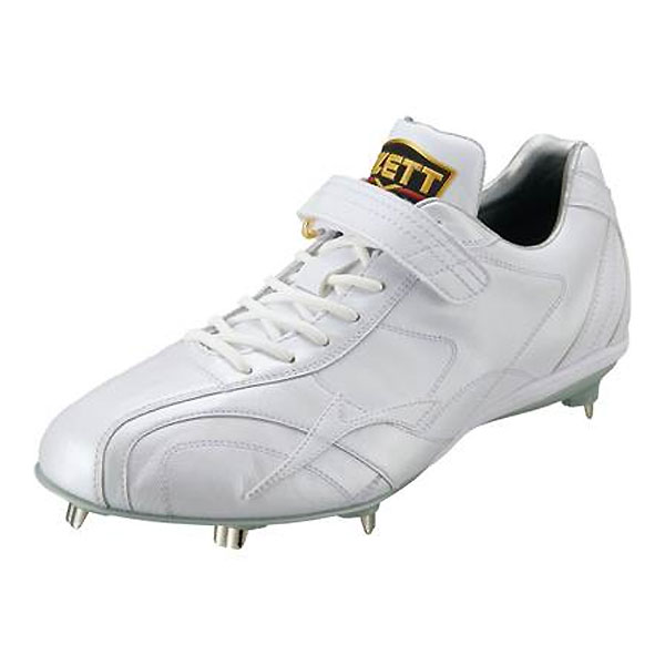 <限定クーポン発行中 11/27 01:59まで ブラックフライデー> ZETT(ゼット) BSR2979WH 1111 野球 金具スパイク 埋込み プロステイ...