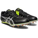 <限定クーポン発行中 7/26 01:59まで お買い物マラソン> asics(アシックス) 1093A167 002 陸上 スパイク オールウェザー/土トラック兼用 EFFORT 13 エフォート 13 23SS