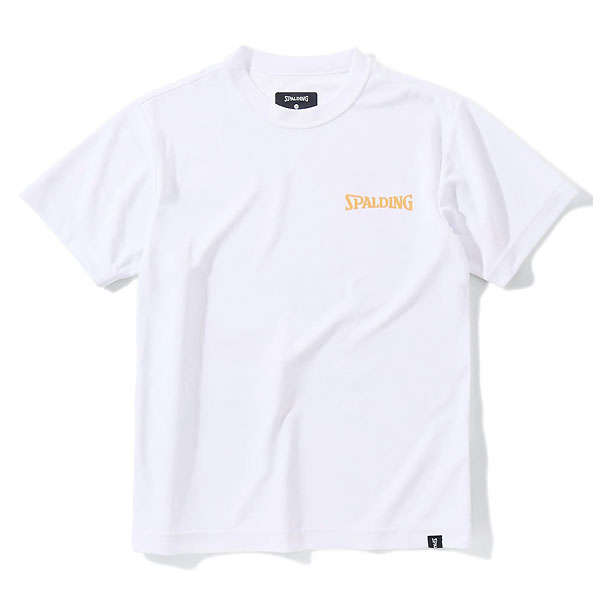 スポルディング （SPALDING）　SJT23056　2000　バスケットボール　エンブレム プリント ジュニア Tシャツ　23SS