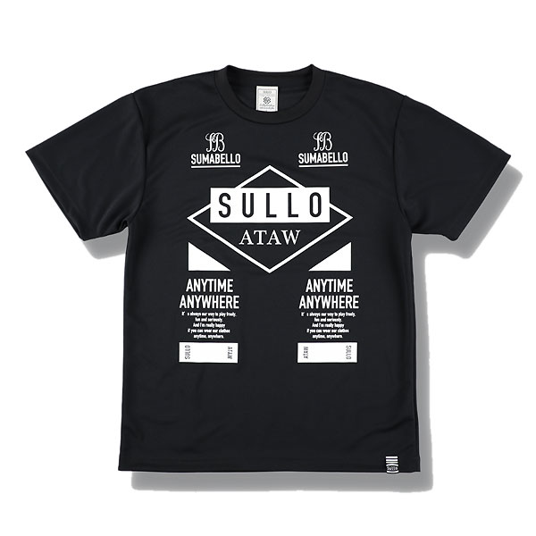 スージョ（SULLO）　1530101001 BLK サッカー　フットサル　プラクティスシャツ Tシャツ INTRO PRA SHIRT 23FW