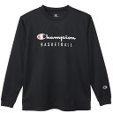 Champion(チャンピオン) CKYB417 090 バスケットボール ジュニア ミニ ロングスリーブ Tシャツ 23FW