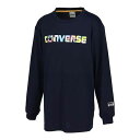 CONVERSE（コンバース）　CB432356L 2900　バスケットボール ジュニア JR プリント ロングスリーブTシャツ　23FW