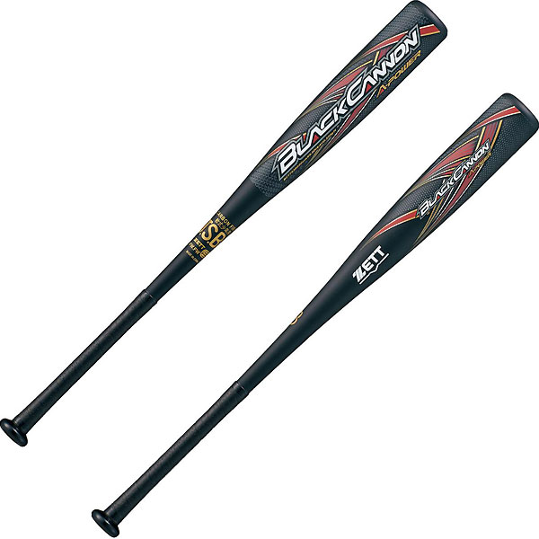 ZETT（ゼット）　BCT75370 1900　野球　少年軟式　FRP製 バット　ブラックキャノン APower 80cm 23FW