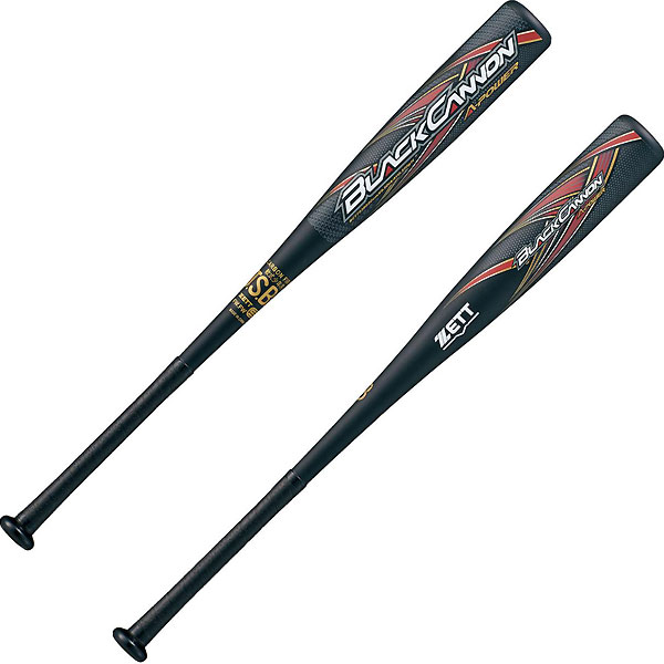 ZETT(ゼット) BCT75370 1900 野球 少年軟式 FRP製 バット ブラックキャノン APower 80cm 23FW