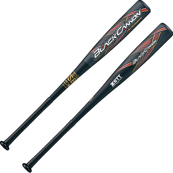 ZETT（ゼット）　BCT75378 1900　野球　少年軟式　FRP製 バット　ブラックキャノン APower 76cm 23FW