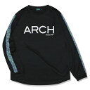 ARCH（アーチ）　T323125 BLK　バスケットボール　Tシャツ　two-tone leopard L/S tee DRY　24SS