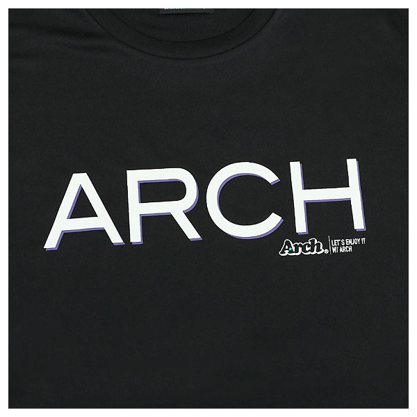 ARCH（アーチ）　T323125 BLK　バスケットボール　Tシャツ　two-tone leopard L/S tee DRY　24SS 3