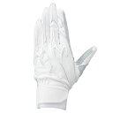 ミズノ(MIZUNO) 1EJEH25010 野球 バッティンググローブ <ミズノプロ> シリコンパワーアーク DI 両手用 高校野球ルール対応モデル 24SS