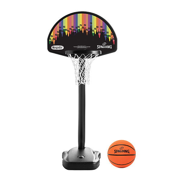 バスケットアクセサリー ＜ 限定クーポン発行中 お買い物マラソン 5/16 01:59まで ＞ スポルディング （SPALDING）　5H114CRN　バスケットボール ゴール アクセサリー ジュニア用　クレヨラ ワン オン ワン 24SS