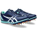 asics(アシックス) 1093A195 400 陸上 スパイク 短・中距離 オールウェザー/土トラック兼用 HEATFLAT ヒートフラット 12 24SS