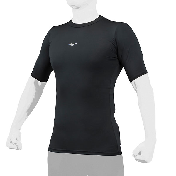 メーカー ミズノ（MIZUNO） カテゴリー 野球 分類 アンダーシャツ 商品名 ミズノ（MIZUNO）　12JABC3109 野球　バイオギア ローネック 半袖 アンダーシャツ ブラック　24SS 品番 MZ-12JABC3109 カラー・仕様・サイズ カラー：09（ブラック） 素材：ポリエステル86%/ポリウレタン14% 機能：吸汗速乾/UVカット/ストレッチ 対象：メンズ・ユニセックス 生産国：タイ製 商品説明 柔らかな生地の風合いと、高級感のある胸の転写マークが特徴。 　 　 　 　 　 　 　 　 ※この商品のカラーは、 09（ブラック） となります。