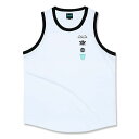 <ネコポス発送 送料無料> ARCH(アーチ) T224103 WHT バスケットボール タンクトップ icon tank DRY 24SS