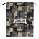 <ネコポス発送 送料無料> SVOLME(スボルメ) 124332129 015 サッカー バッグ シューズケース グラデストライプシューズ袋 24FW