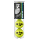 Yonex(ヨネックス) TBTUR4P 004 テニス ボール ツアー 4個入 24FW(4)