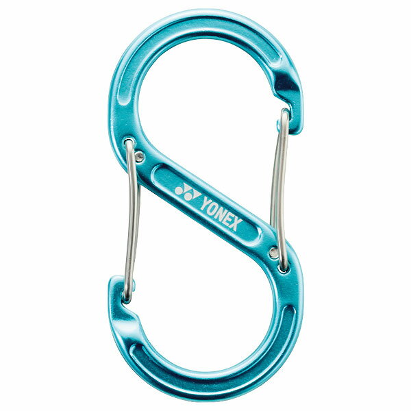 <限定クーポン発行中 10/4 20時スタート お買い物マラソン> <ネコポス発送 送料無料> Yonex(ヨネックス) AC503 493 テニス バドミントン アクセサリー カラビナ シャインブルー 24FW