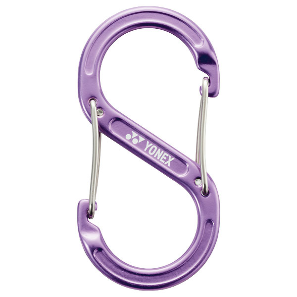 <限定クーポン発行中 10/4 20時スタート お買い物マラソン> <ネコポス発送 送料無料> Yonex(ヨネックス) AC503 706 テニス バドミントン アクセサリー カラビナ シャインピンク 24FW