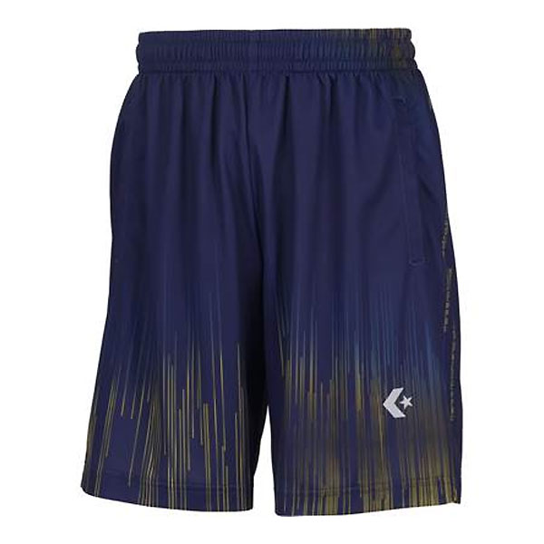 ＜ネコポス発送 送料無料＞ CONVERSE（コンバース） CB251863 2800 バスケットボール 昇華プリント プラクティスパンツ ポケット付 25SS