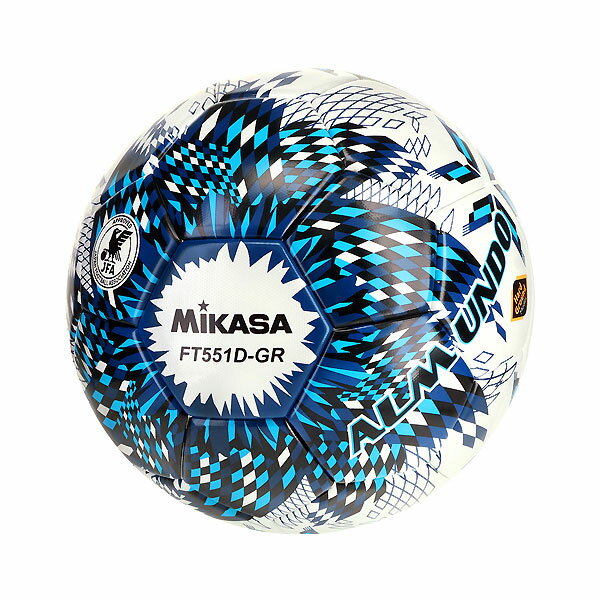 ミカサ（MIKASA）　FT551D GRNLB サッカー ボール 検定球 ALMUNDO アルムンド 5号球 土用 25FW