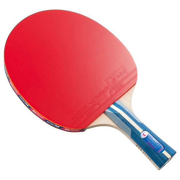 ＜限定クーポン発行中 3/11 01:59まで 楽天スーパーセール＞ バタフライ（Butterfly）　16960　卓球　ラバー貼り上げ シェークラケット　張本智和1800 キッズ 24FW