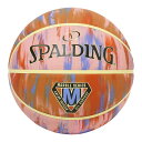<限定クーポン発行中 6/11 01:59まで 楽天スーパーセール> SPALDING(スポルディング) 84-988J バスケットボール マーブル デザート サンセット ラバー 6号球 24SS(4)
