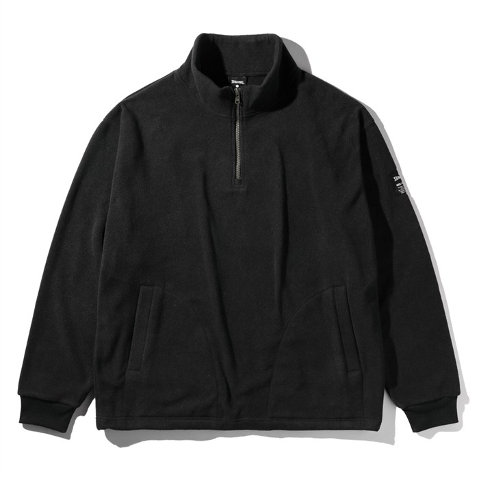 SPALDING（スポルディング）　SMJ25113　1000　バスケットボール　コートサイド ハーフジップ プルオー..