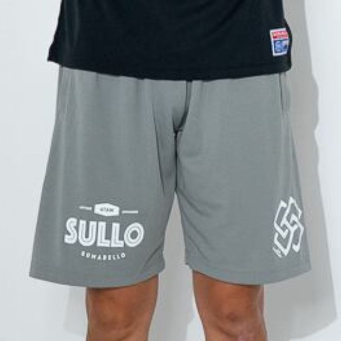 アンドウスポーツの＜ネコポス発送 送料無料＞ スージョ（SULLO）　1730111002 GRY サッカー　フットサル　プラクティスパンツ INTRO STANDARD SHORTS 25FW｜アングル2