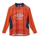 <ネコポス発送 送料無料> SALE UMBRO(アンブロ) UF4FLS50M OR00 サッカー THE THIRD グラフィック プラクティスシャツ 24...