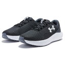 <限定クーポン発行中 7/26 01:59まで お買い物マラソン> アンダーアーマー(UNDER ARMOUR) 3028249 002 ランニングシューズ UA チャージド サージ 4 エクストラワイド 25SS