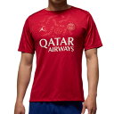 <ネコポス発送 送料無料> ナイキ(NIKE) HJ2987 659 サッカー パリ・サンジェルマン PSG Dri-FIT ジョーダン アカデミー プロ フォース サッカー S/S プレマッチ トップ 25SP
