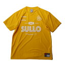 <ネコポス発送 送料無料> スージョ(SULLO) 1720104018 YLW サッカー フットサル ジュニア プラクティスシャツ Jr INTRO STANDARD TEE 25SS(4)