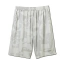 <ネコポス発送 送料無料> AKTR(アクター) 125026002 LGY バスケットボール プラクティスパンツ CUT-UP CAMO 8.5-INCH SHORTS 25SS