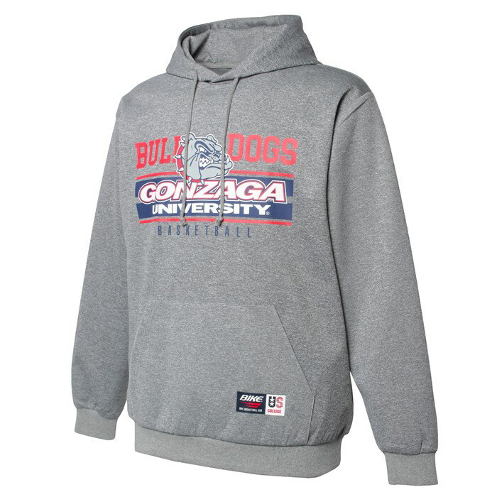 バイク（BIKE）　BNC0027　G0471　バスケットボール　BNC ドライ スウェットパーカー Gonzaga Universi..
