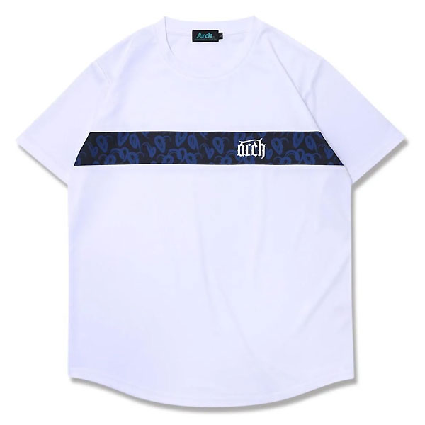 ＜ネコポス発送 送料無料＞ ARCH（アーチ）　T125122 WHT　バスケットボール　Tシャツ　brush heart te..
