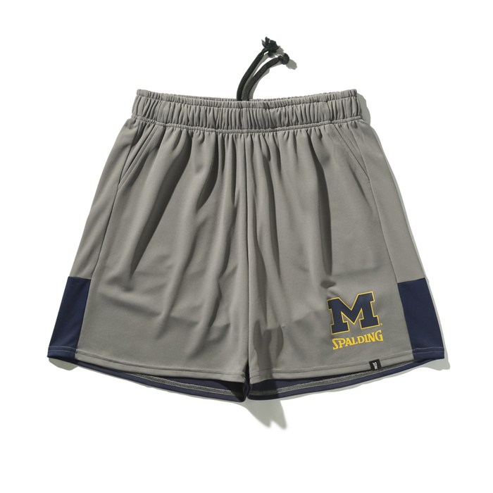 ＜限定クーポン発行中 12/11 01:59まで 楽天スーパーセール＞ ＜ネコポス発送 送料無料＞ SPALDING（スポルディング） SMP25027M 8800 バスケットボール ミシガン アーチロゴ バックプリント プラクティスパンツ 25SS