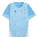 <ネコポス発送 送料無料> PUMA(プーマ) 781995 01 サッカー ジュニア マンチェスターシティ FC トレーニング S/S シャツ 25Q3