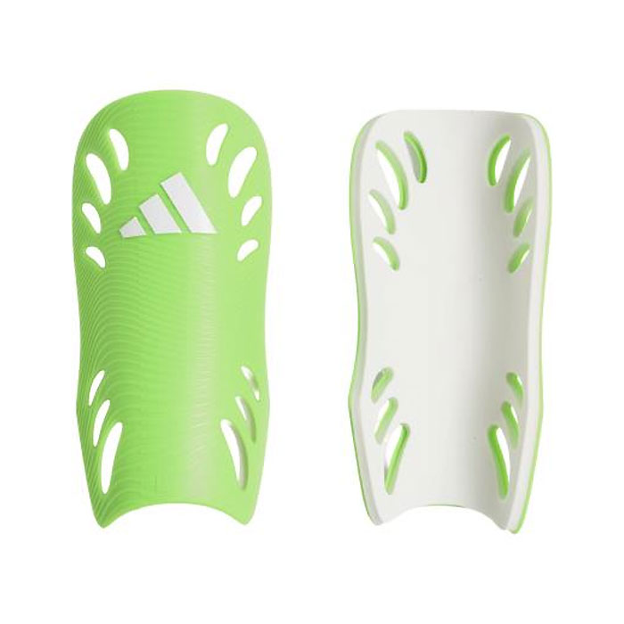 メーカー adidas（アディダス） カテゴリー サッカー 分類 シンガード 商品名 adidas（アディダス）　UV711 KV3214　サッカー adiFlex アディフレックス シンガード 26Q3 品番 ADJ-UV711-KV3214 カラー・仕様・サイズ カラー：KV3214（ソーラースライム×ホワイト） 素材：ポリプロピレン/EVA 対象：メンズ・ユニセックス 生産国：インドネシア製 商品説明 硬さとクッション性を併せ持つ柔軟な樹脂素材が、個々のすねの形状にしっかりフィット。本体シェルに多数の通気孔（パーフォレーション）を配置し、プレー中の熱やムレを効率よく解放。 　 　 　 　 　 　 　 　 ※この商品のカラーは、 KV3214（ソーラースライム×ホワイト） となります。