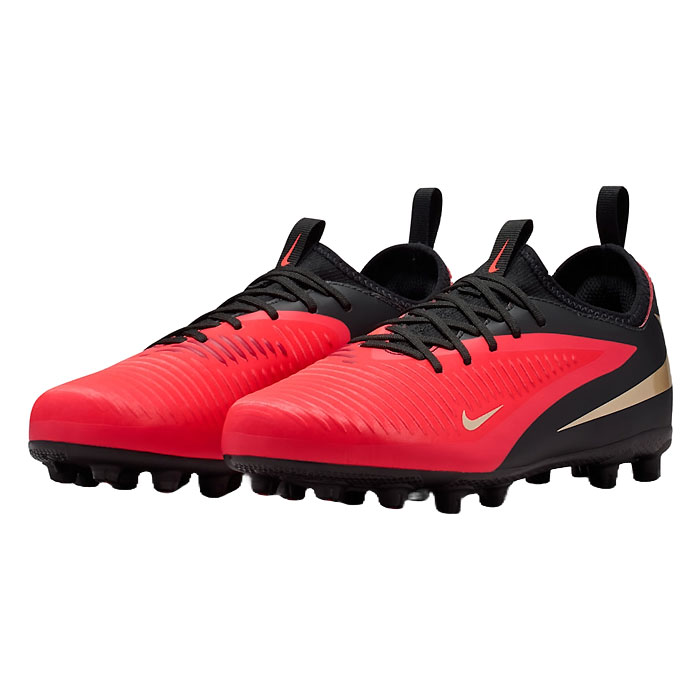 ナイキ（NIKE）　HQ2046 600　サッカー　スパイク　ジュニア　PHANTOM ファントム 6 LOW アカデミー HG　26FA