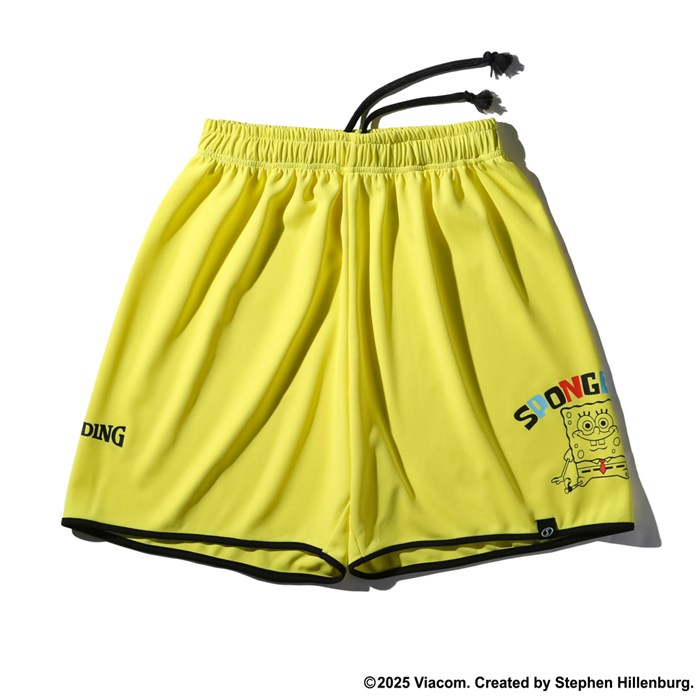 Wear - ＜限定クーポン発行中 5/16 01:59まで 楽天お買い物マラソン＞ ＜ネコポス発送 送料無料＞ SPALDING（スポルディング）　SMP25150S　7800　バスケットボール　スポンジ・ボブ パペット プラクティスパンツ　25FW