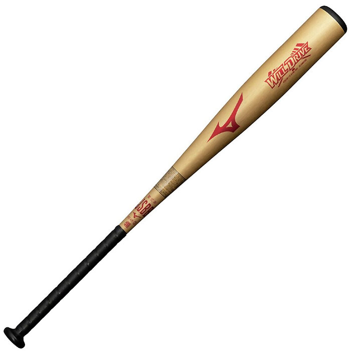 ミズノ（MIZUNO） 1CJMR18683 50 野球 バット 軟式 金属製 WILLDRIVE RED ウィルドライブ レッド ミドル 83cm 26SS