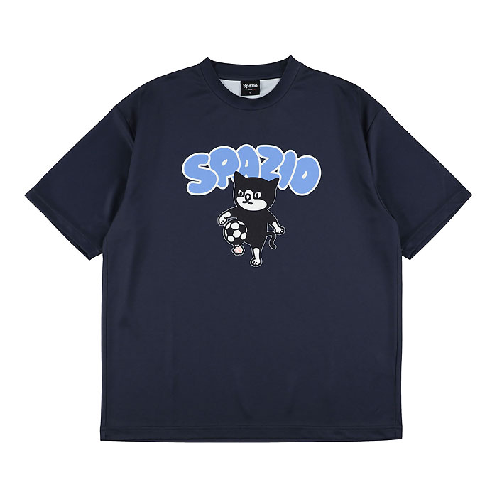 メーカー SPAZIO（スパッツィオ） カテゴリー サッカー 分類 Tシャツ 商品名 SPAZIO（スパッツィオ）　GE1171 21　サッカー　フットサル　PIPPO リフティング オーバーサイズ Tシャツ 26SS 品番 FEL-GE1171-21 カラー・仕様・サイズ カラー：21（ネイビー） 素材：ポリエステル100% 機能：吸汗速乾/接触冷感/UVケア 対象：メンズ・ユニセックス 生産国：中国製 商品説明 人気キャラクターPIPPOがリフティングを楽しむデザイン。 　 　 　 　 　 　 　 　 ※この商品のカラーは、 21（ネイビー） となります。