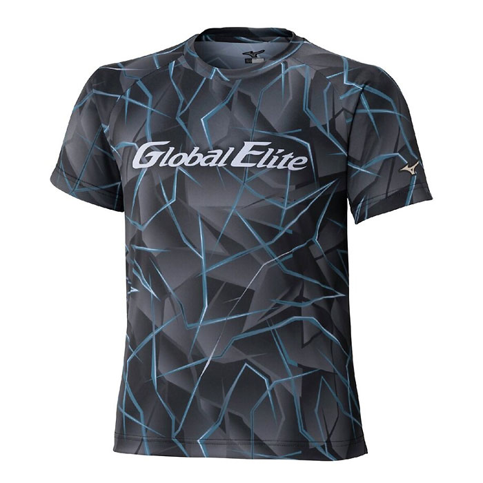 ＜ネコポス発送 送料無料＞ ミズノ（MIZUNO）　12JADT6809 野球　ジュニア ＜グローバルエリート＞ グラフィック Tシャツ 26SS