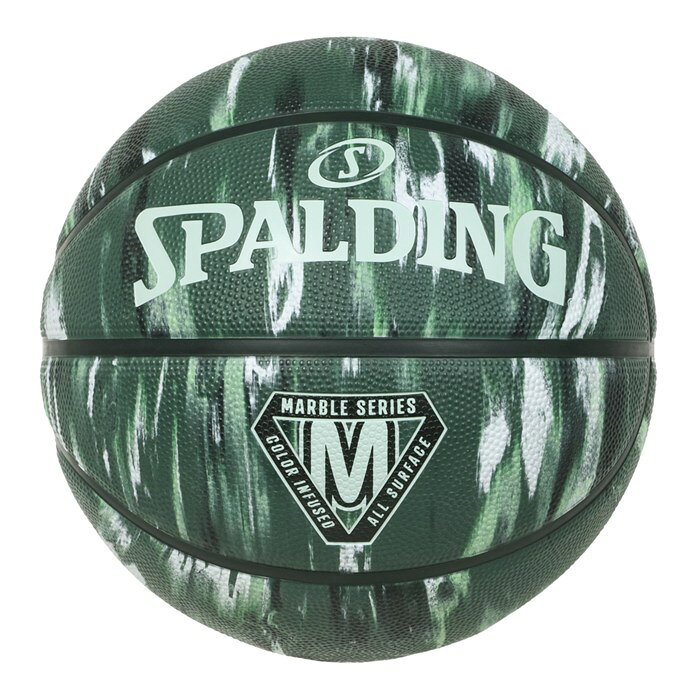 SPALDING（スポルディング）　85-359J　バスケットボール　マーブル ティール×グリ...