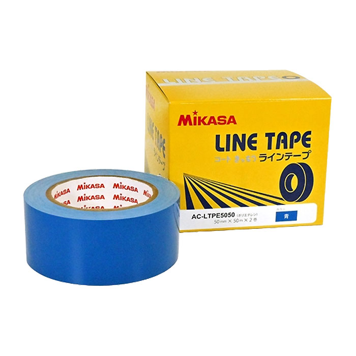 メーカー ミカサ（MIKASA） カテゴリー マルチSP 分類 器具・備品 商品名 ミカサ（MIKASA）　ACLTPE5050BL マルチSP ラインテープ 伸びないタイプ 5cm幅 2巻入り ブルー 26SS 品番 MG-ACLTPE5050BL カラー・仕様・サイズ カラー：ブルー 素材：ポリエチレン サイズ：幅50mm×長さ50m 内容量：2巻入り 生産国：韓国製 商品説明 伸びないので、直線を引くのに適しています。 　 　 　 　 　 　 　 　 ※この商品のカラーは、 ブルー となります。